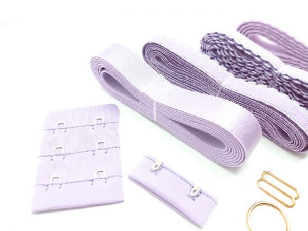 lilac lingerie findings kit close view