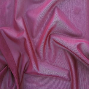 raspberry red medium weight firm powernet fabric