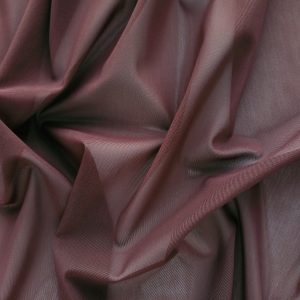 brown red medium heavy weight firm powernet fabric