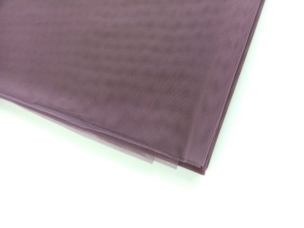 purple lightweight sheer stretch powermesh