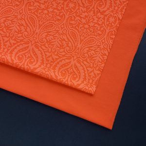 bright orange fabric kit for swimwear making